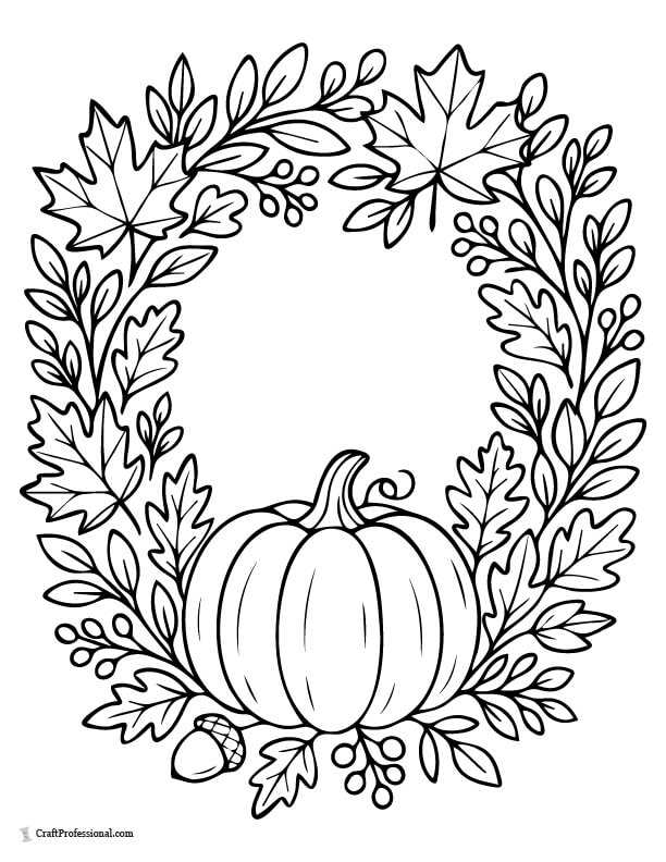 free pumpkin color printables