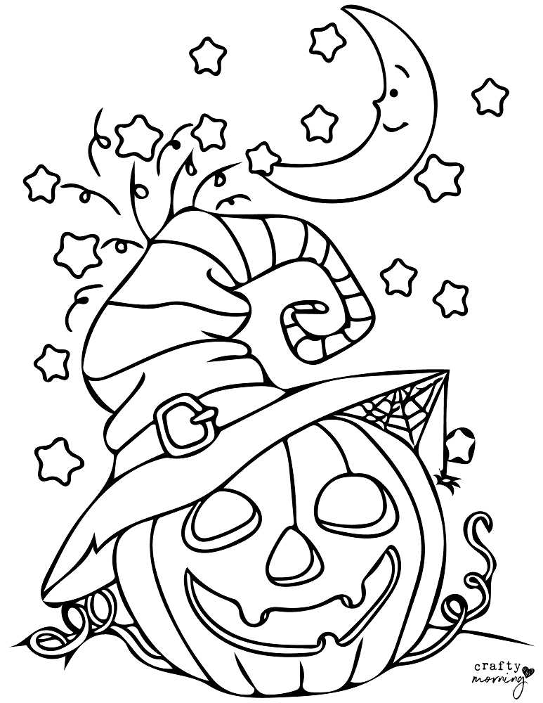 free pumpkin color printables