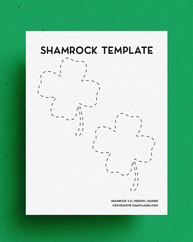 free shamrock printable