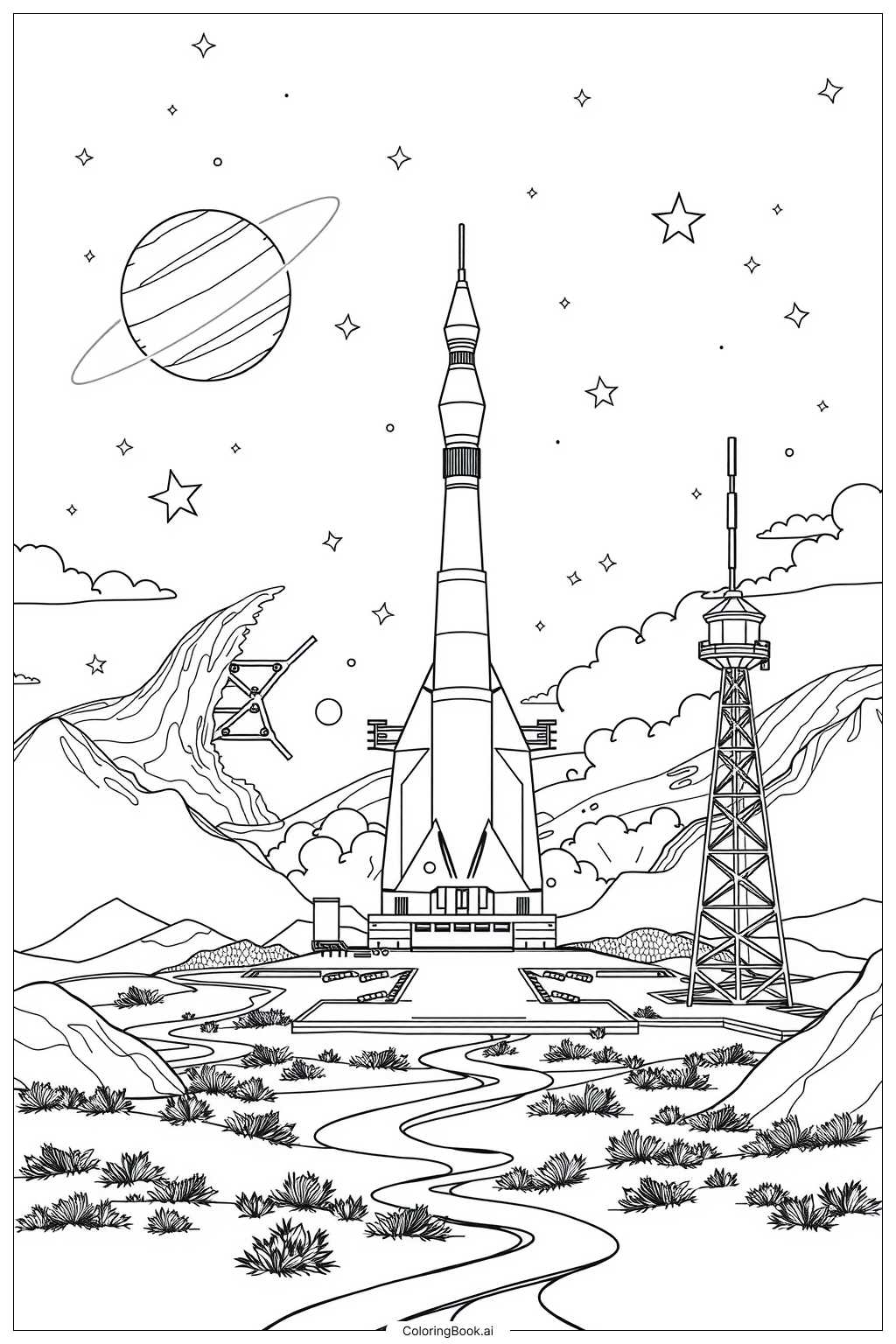 free space printables coloring pages