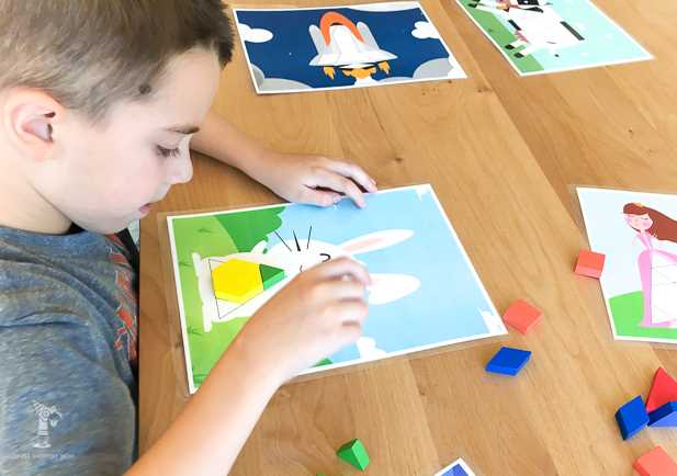 free tangram printables for kindergarten