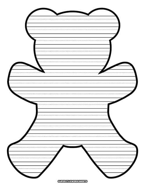 free teddy bear patterns printable