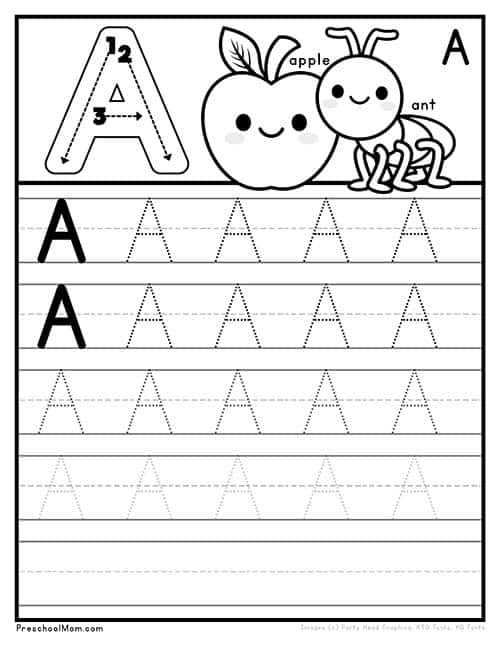 free tracing printables