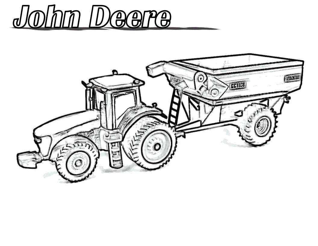 free tractor coloring pages printable