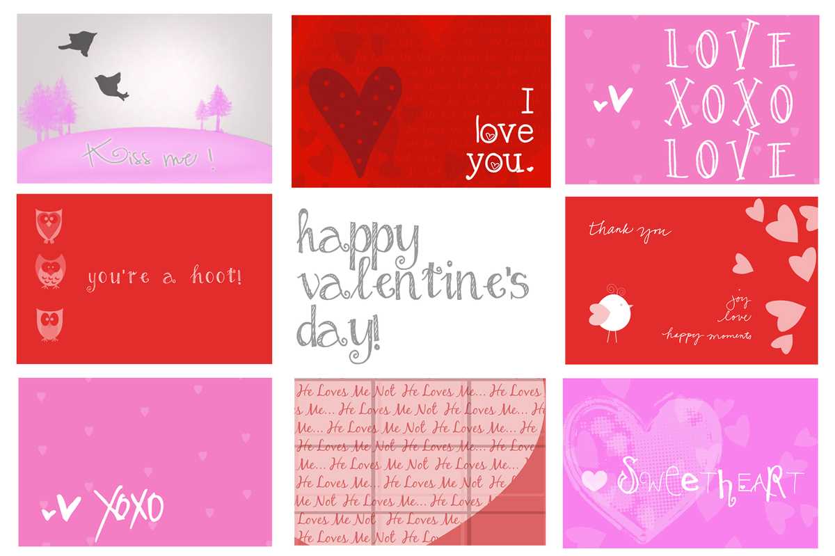 free valentine printable cards