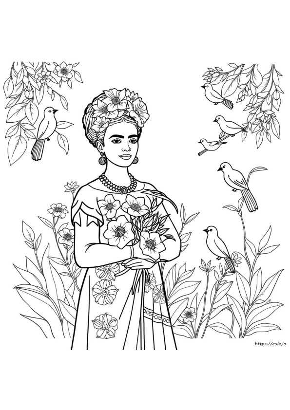 frida kahlo printable