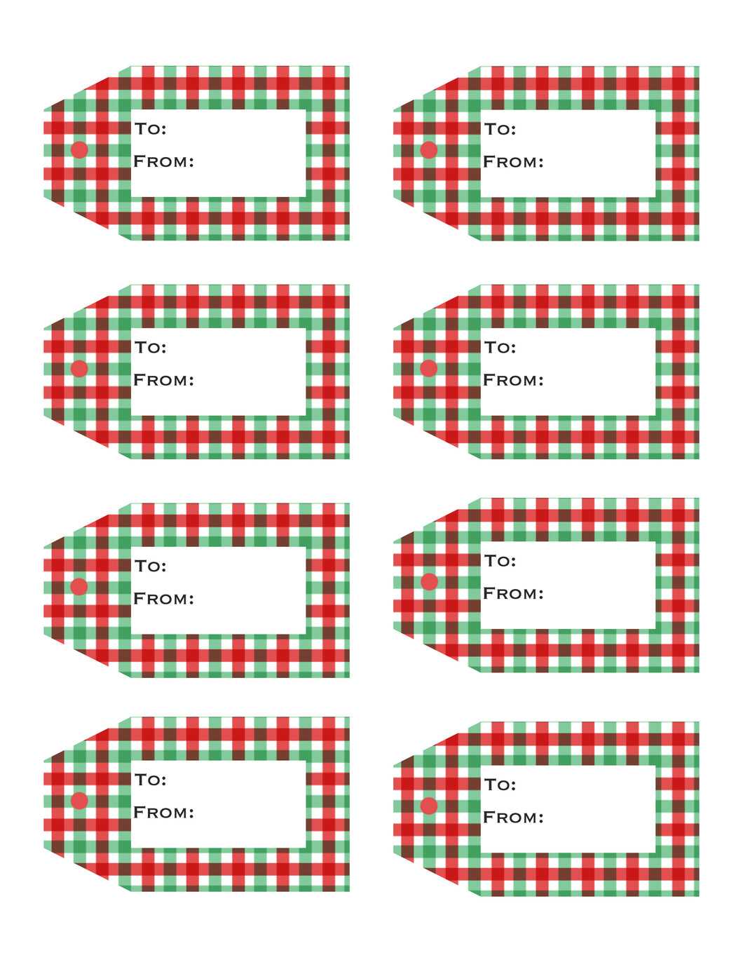 gift name tags printable