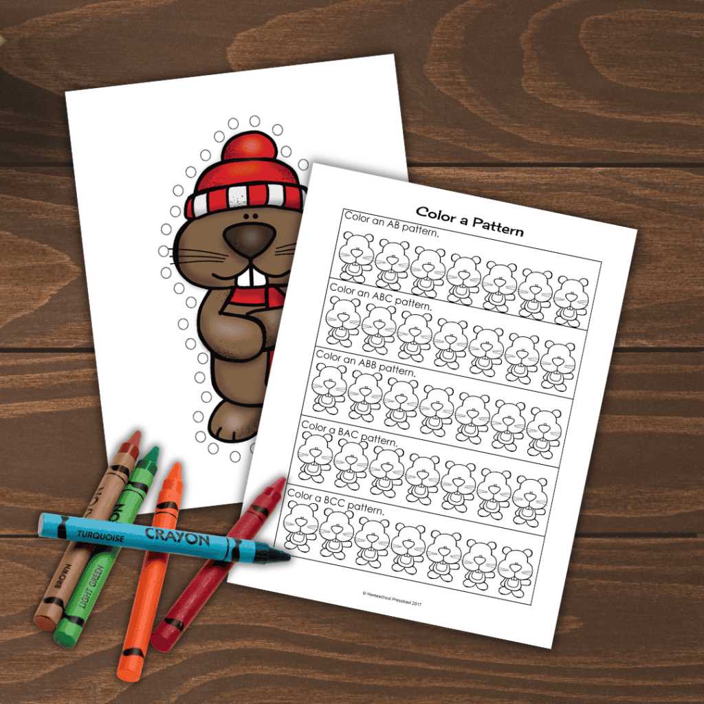 groundhog printable free