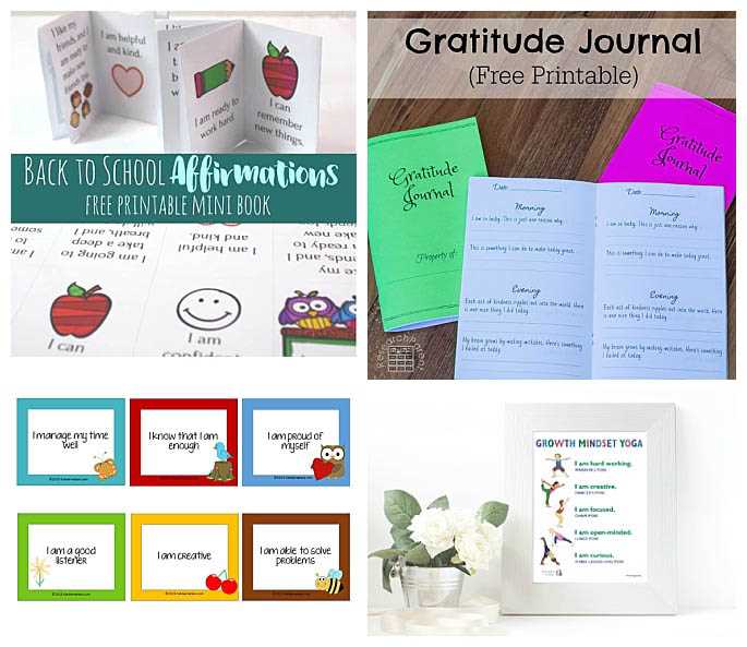 growth mindset free printables