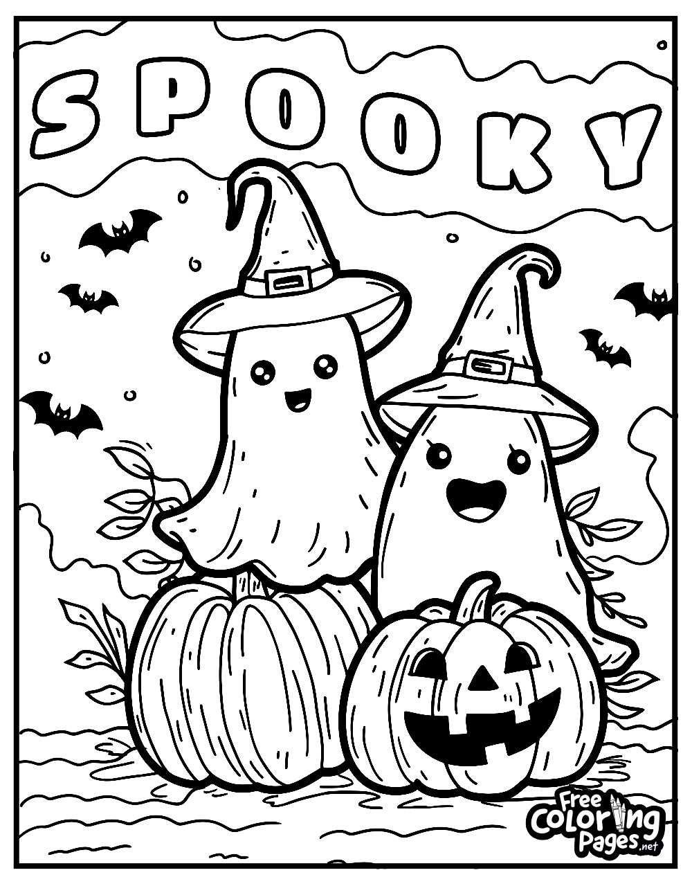 halloween coloring pages free printable