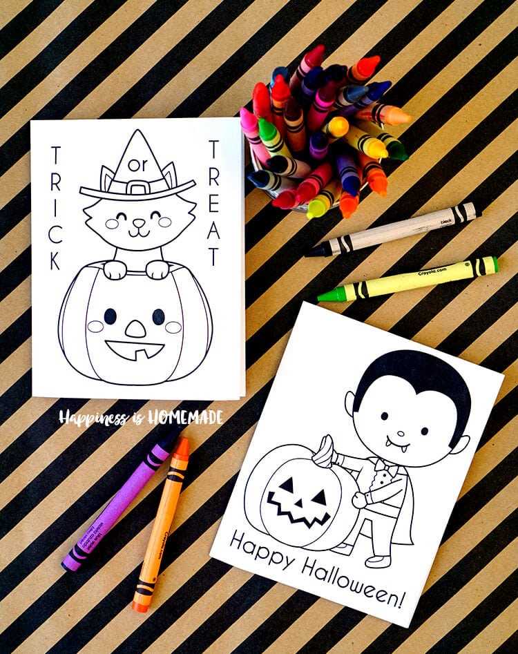 halloween coloring pages free printables