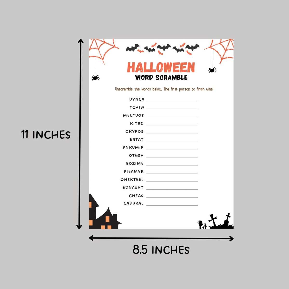 halloween games printable