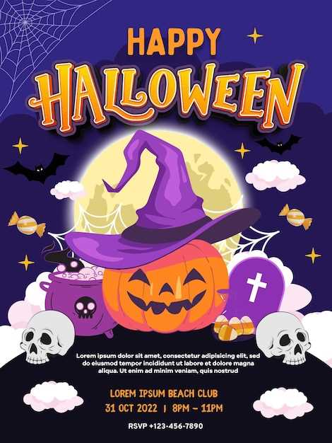 halloween poster printable