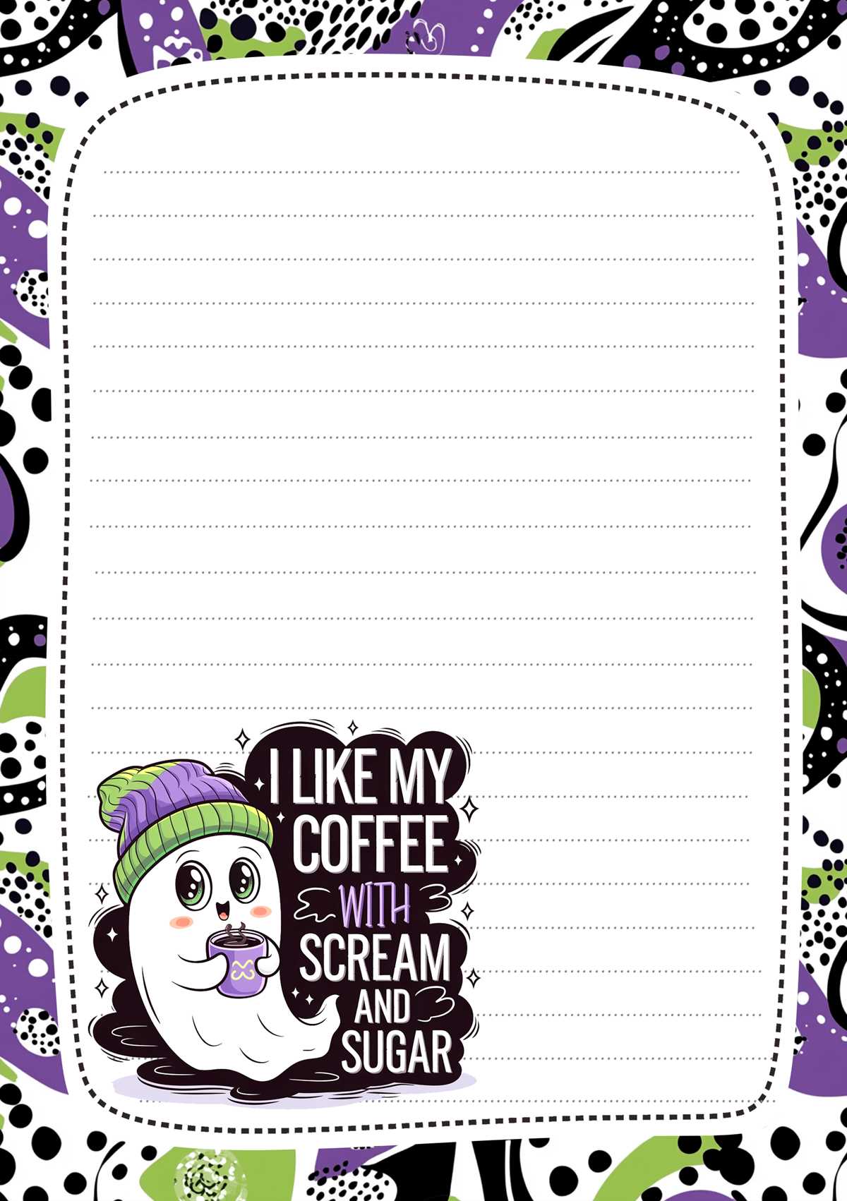 halloween stationery printable