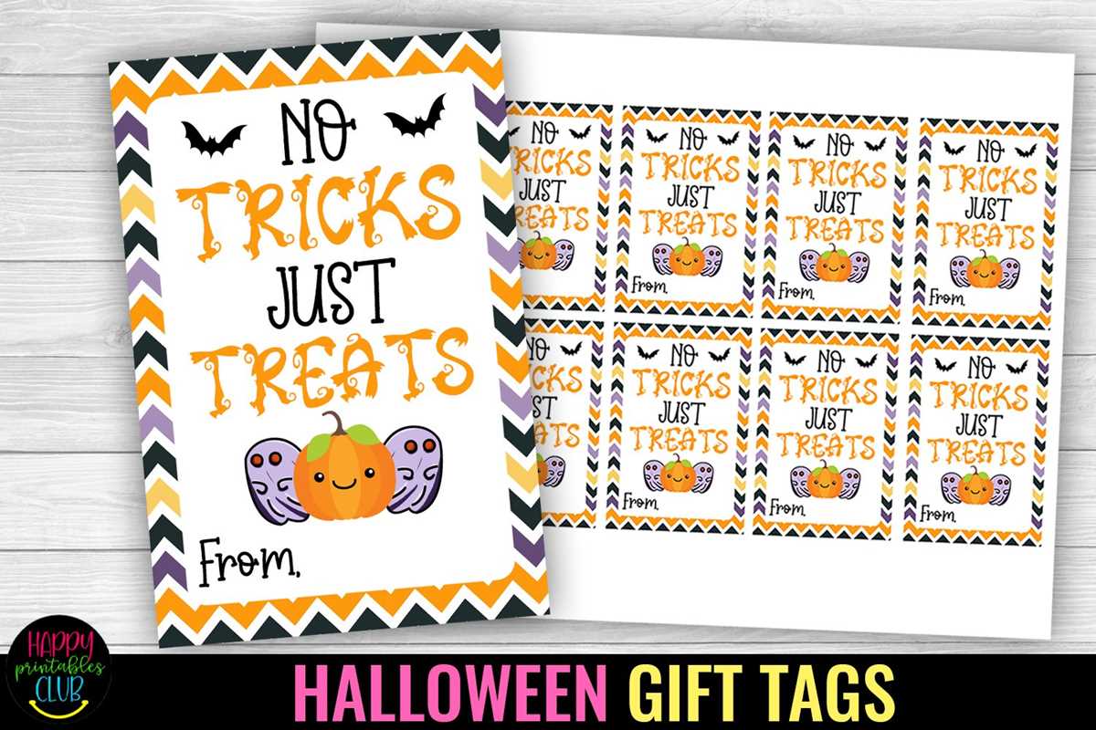 halloween tag printable