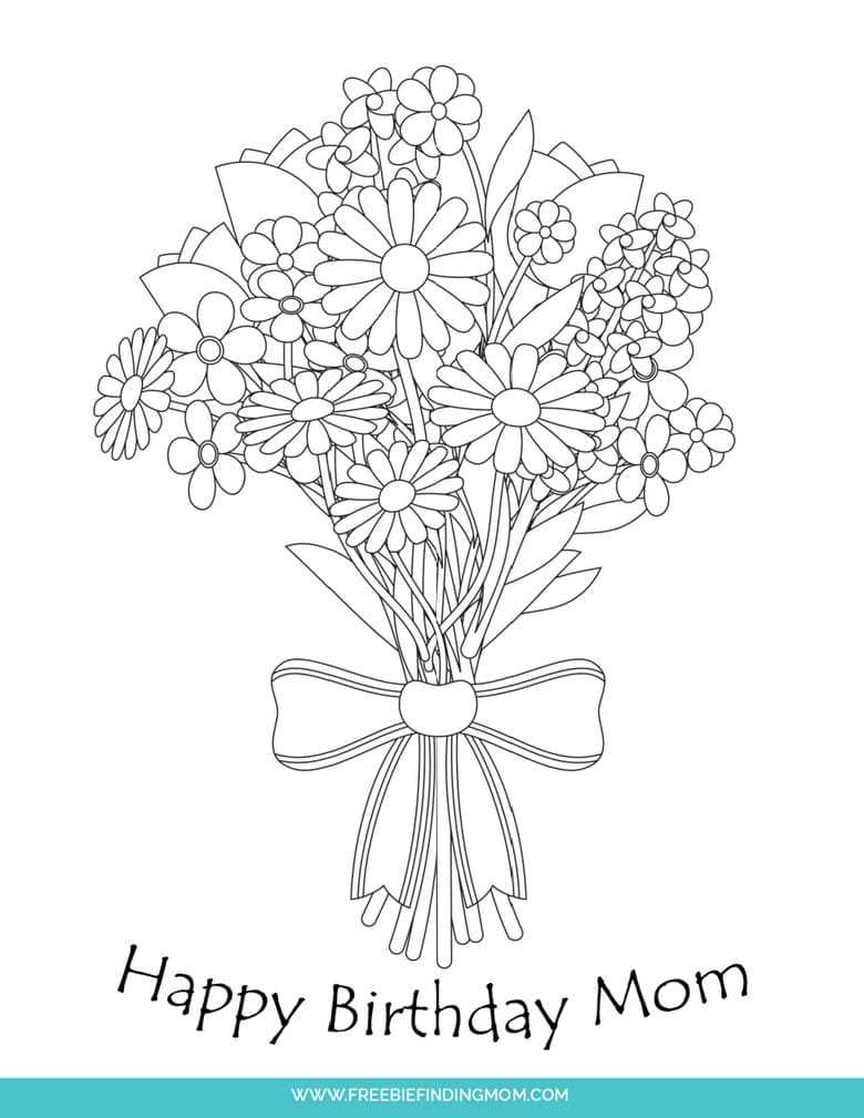 happy birthday cards for mom printable