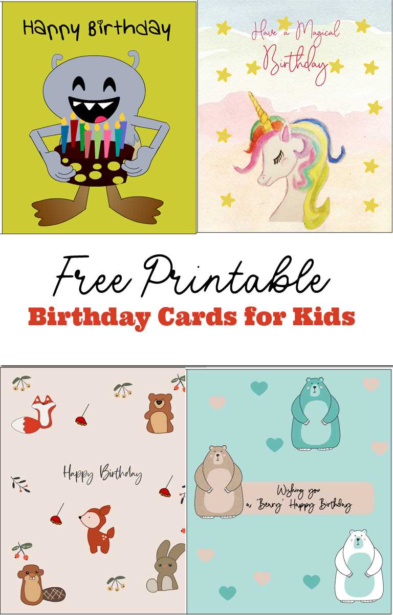 happy birthday printable card
