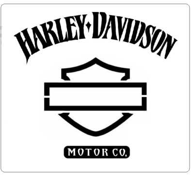 harley davidson printable logo