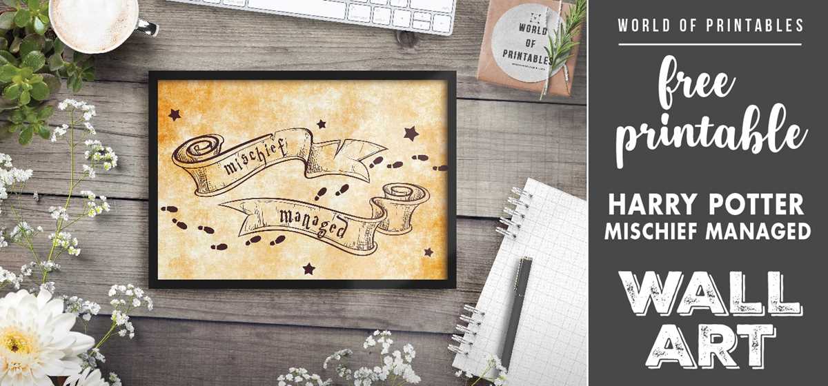 harry potter free printable posters