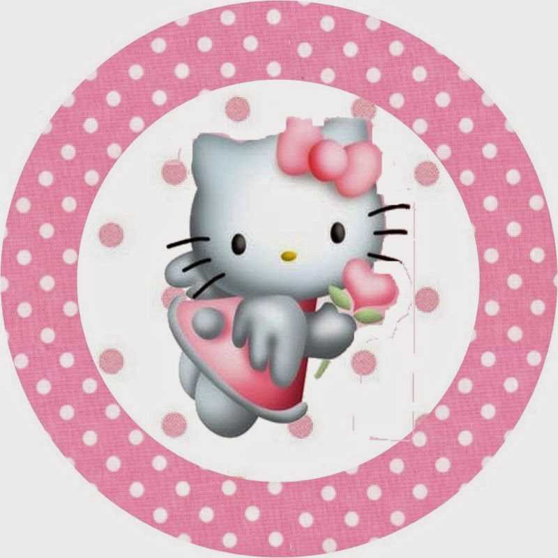 hello kitty cupcake toppers printable