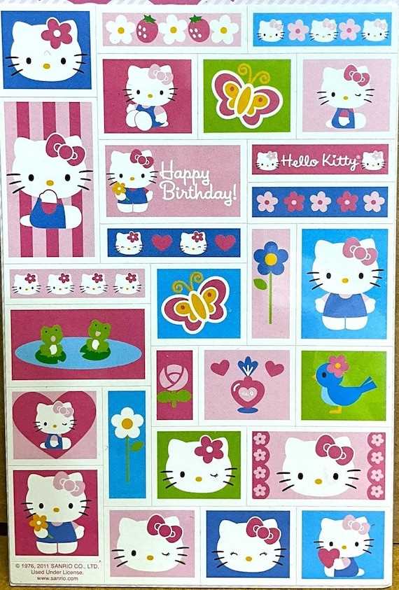 hello kitty printable stickers