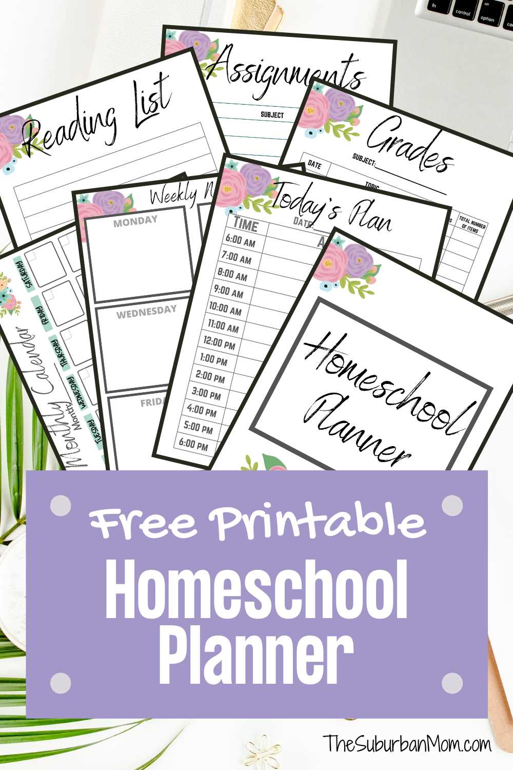 homeschool planner free printable