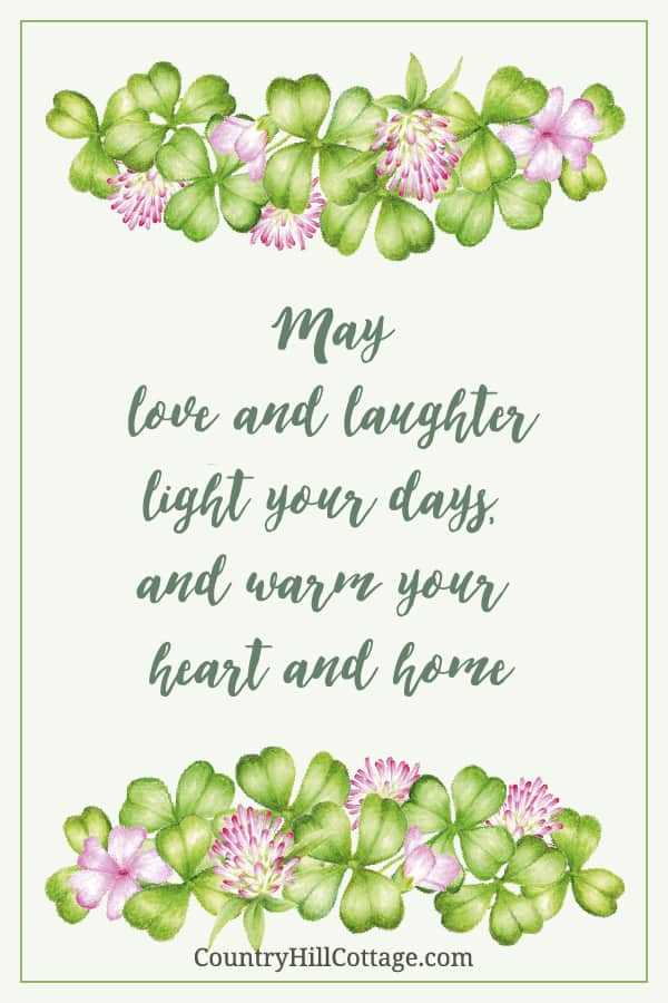 irish blessing printable free