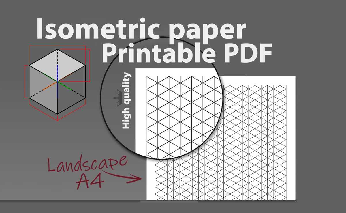 isometric printable paper