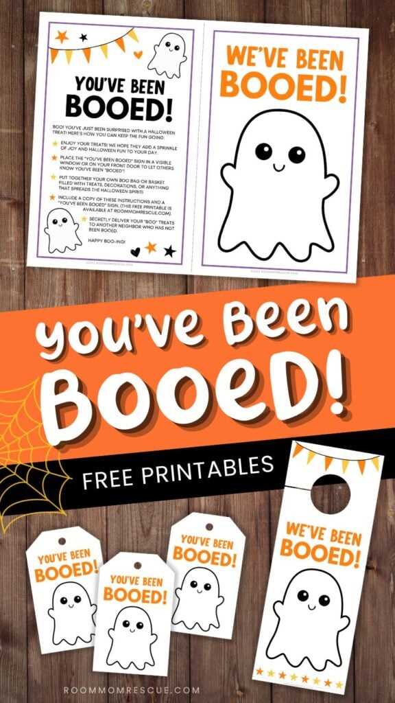 ive been booed free printable