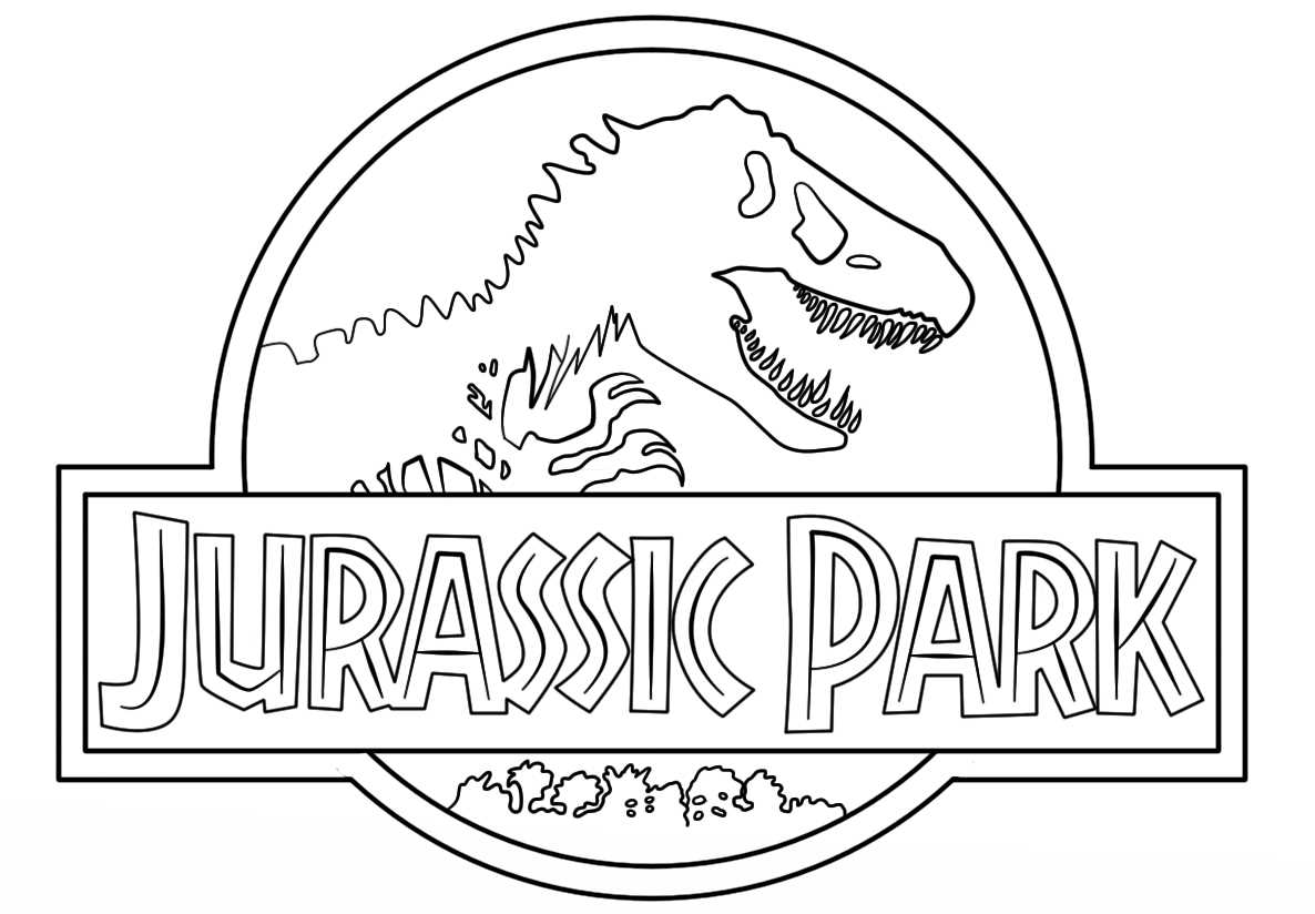 jurassic world printable coloring pages