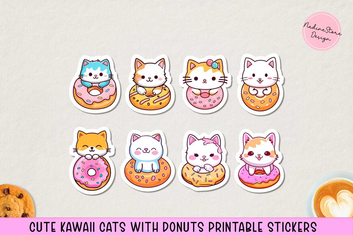 kawaii stickers printable