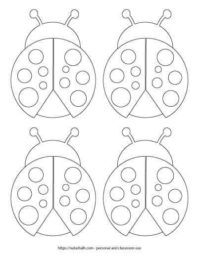 lady bug printable