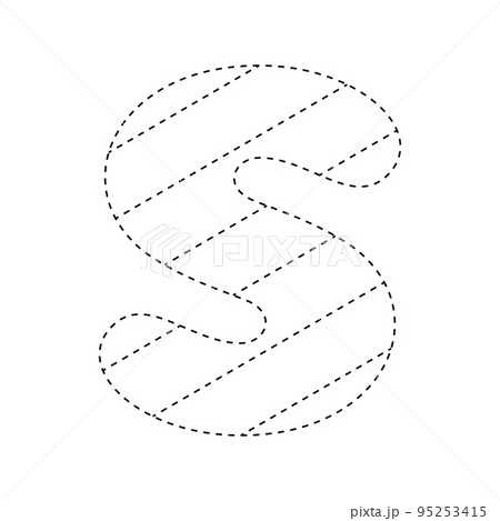 letter s template printable