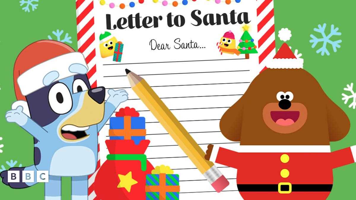letters from santa printable free