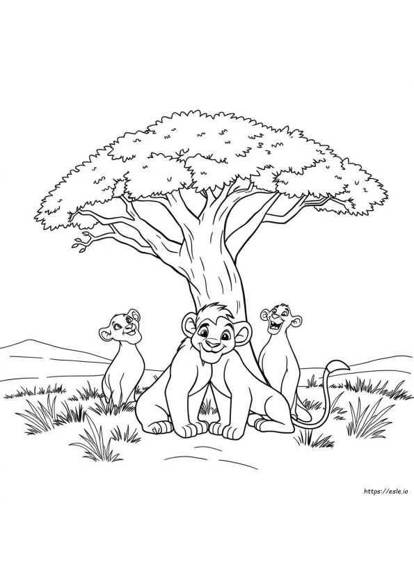 lion king coloring pages printable