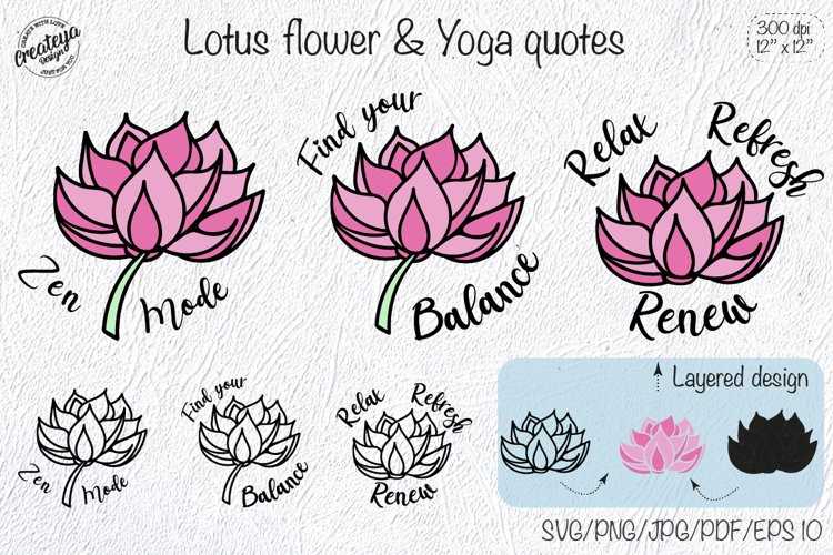 lotus flower printable