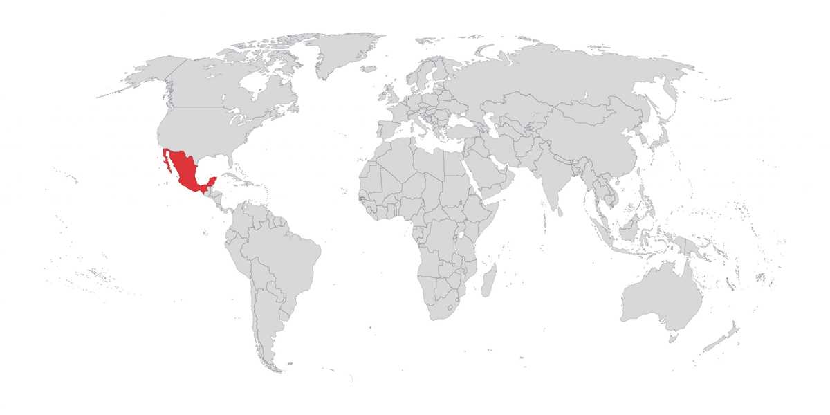 map of mexico printable