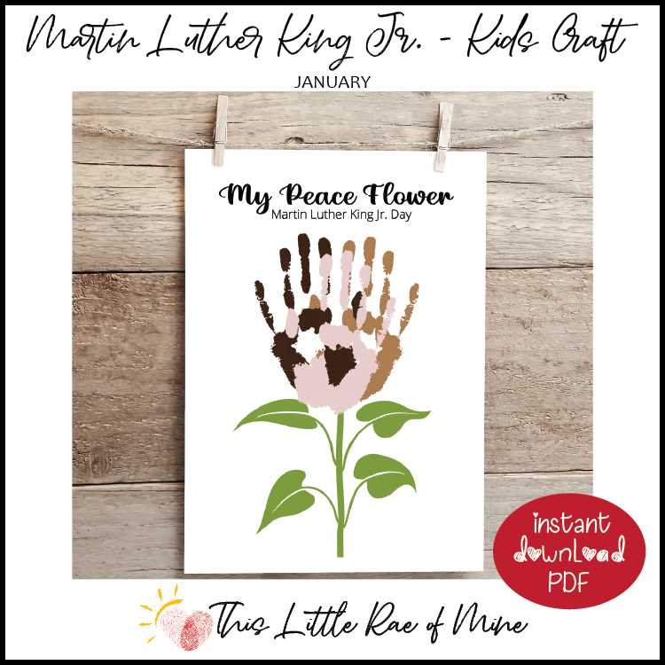 martin luther king jr printables