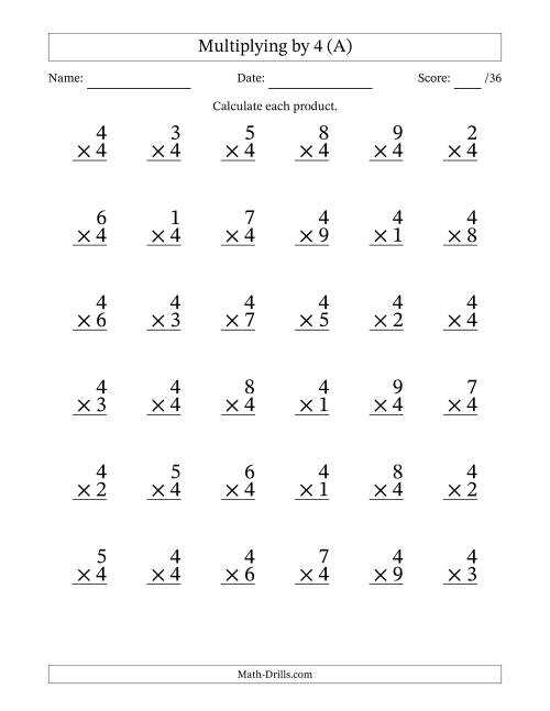 math tests for 4th graders printable