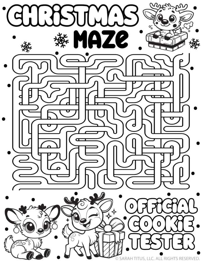 maze sheets printables