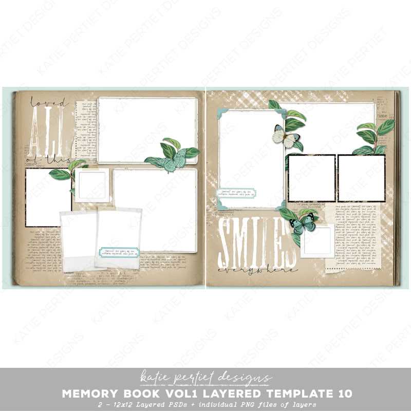 memory book printable