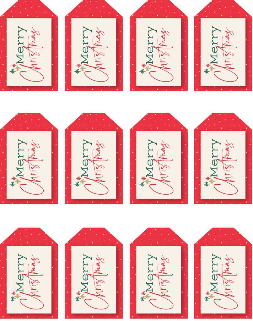 merry christmas free printable