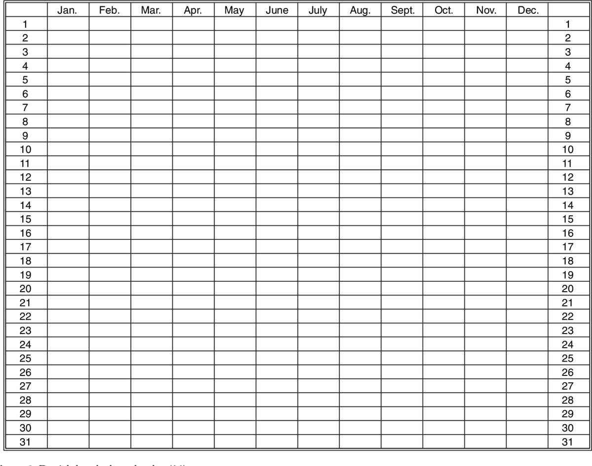 migraine diary printable