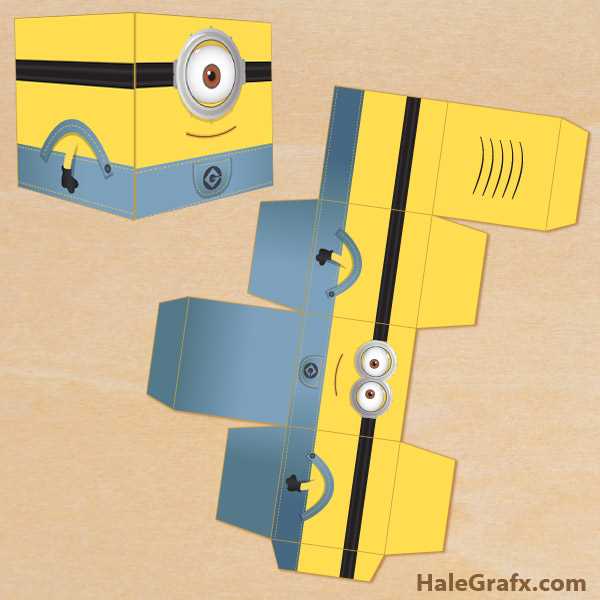 minion cut out printables