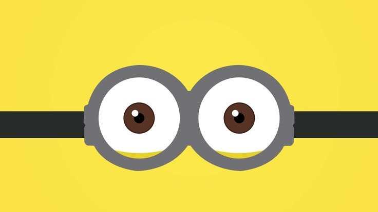 minion eye printable