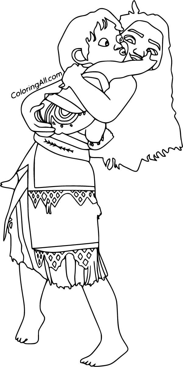 moana 2 coloring pages printable