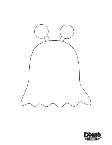 monster template printable