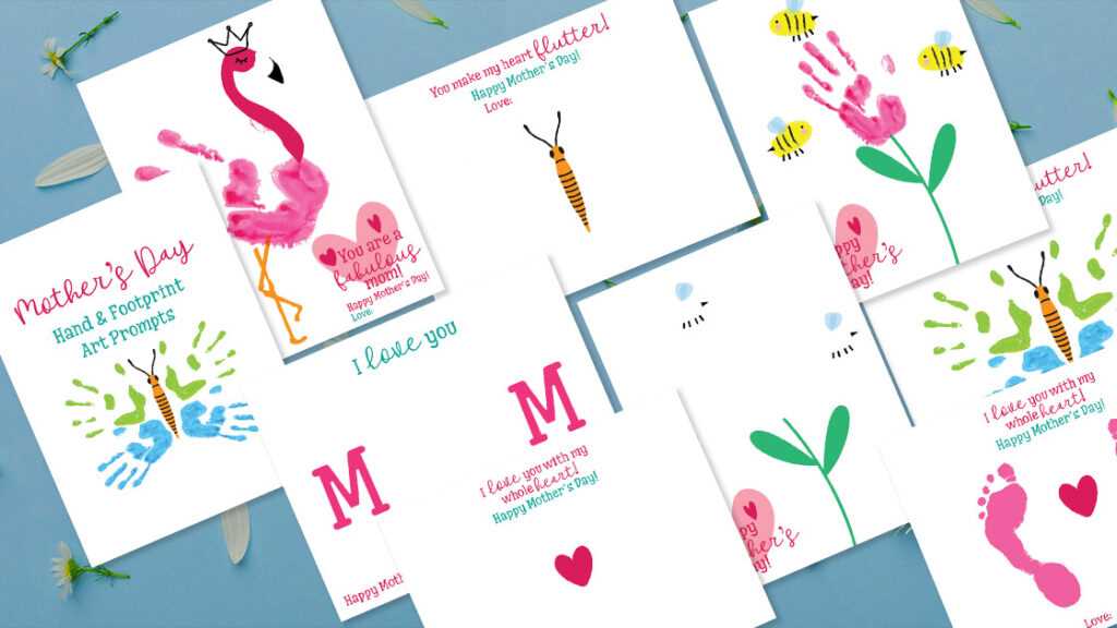mothers day handprint free printable