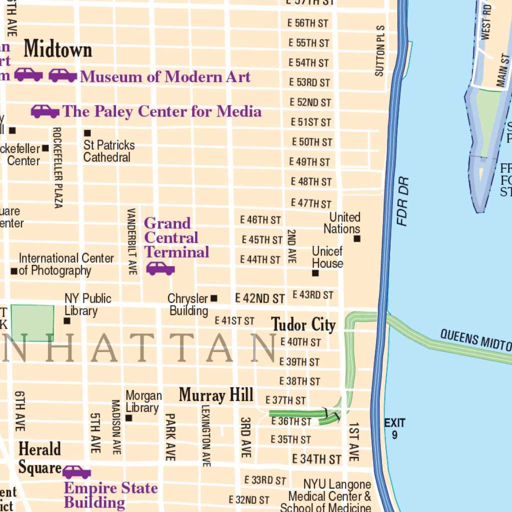 new york city maps manhattan printable