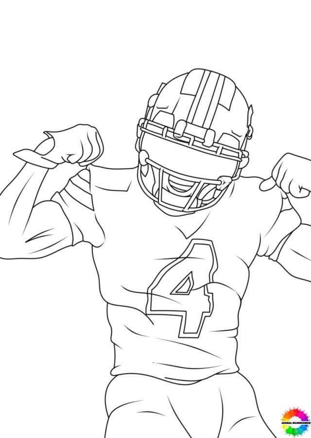 nfl printable coloring pages